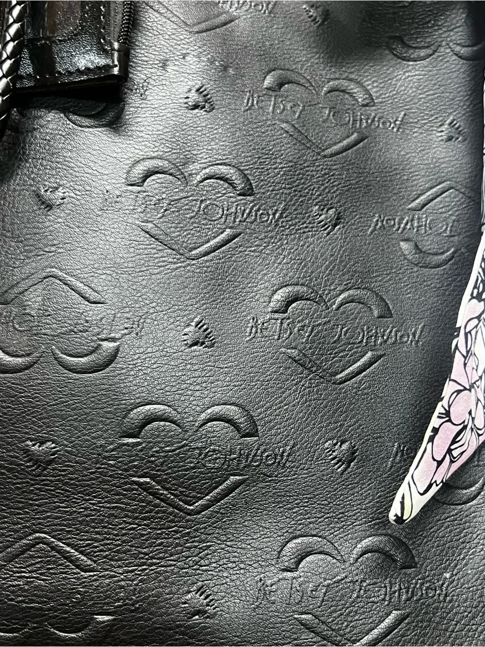 Betsey Johnson Y2K tote bag